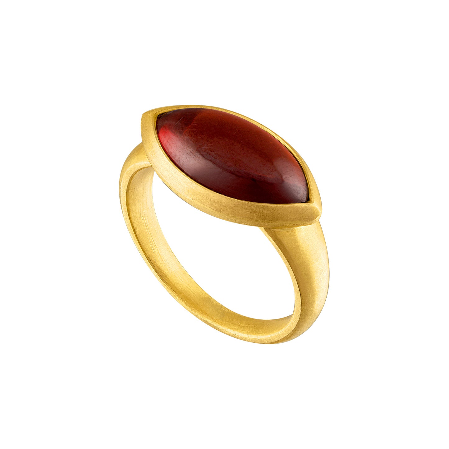 Seed Ring in Garnet